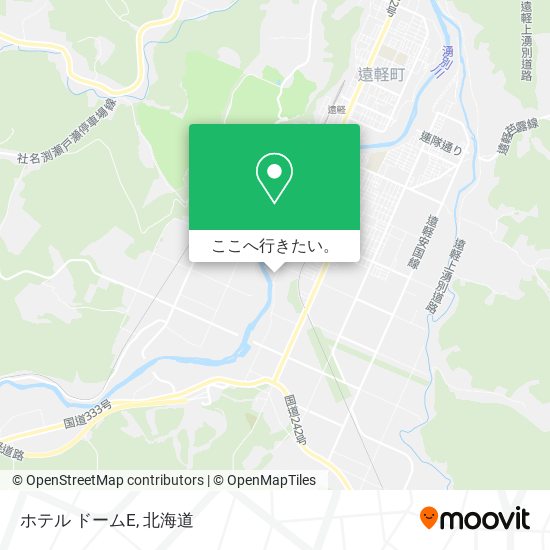 ホテル ドームE地図