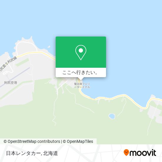 日本レンタカー地図
