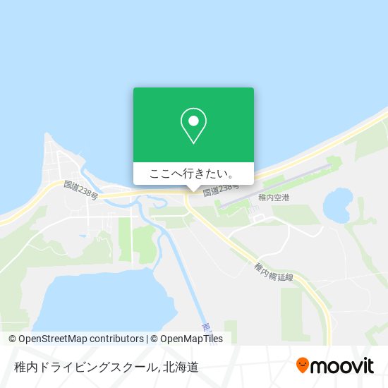 稚内ドライビングスクール地図