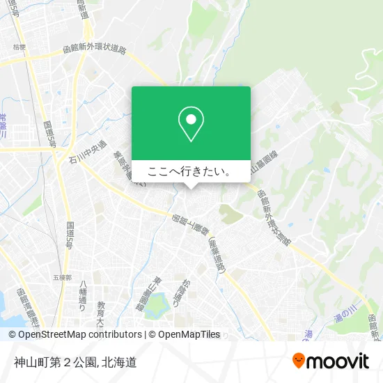 神山町第２公園地図