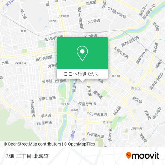 旭町三丁目地図