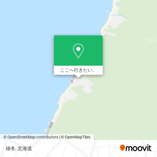 雄冬地図