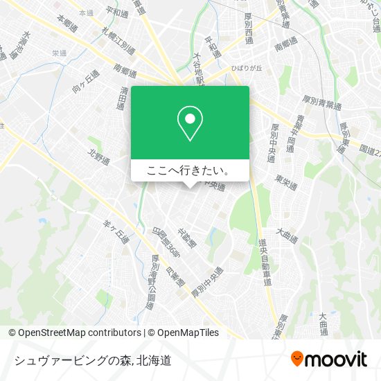 シュヴァービングの森地図