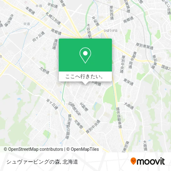シュヴァービングの森地図