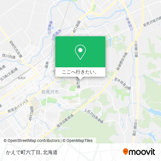 かえで町六丁目地図