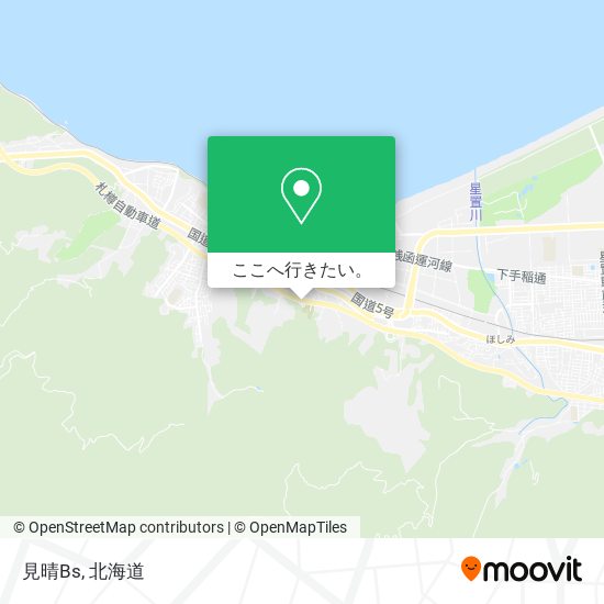 見晴Bs地図