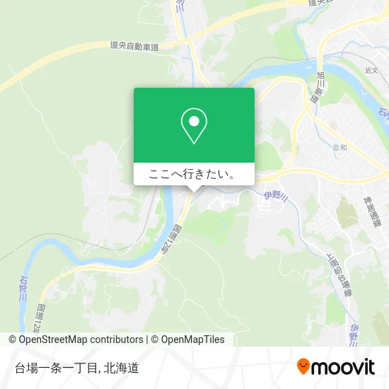 台場一条一丁目地図