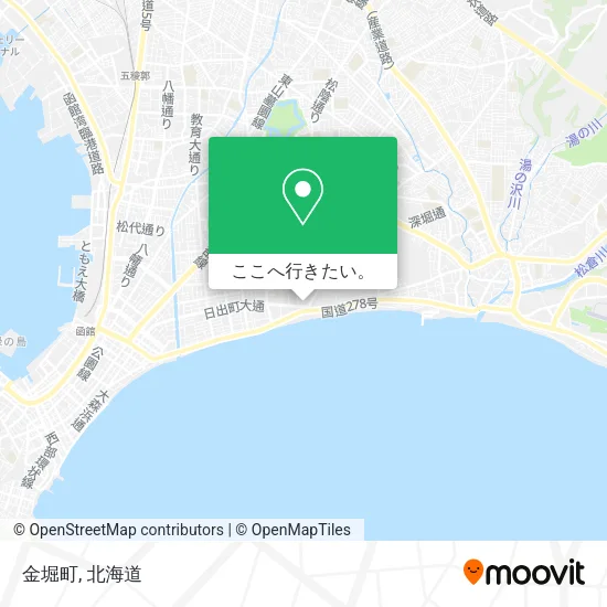 金堀町地図