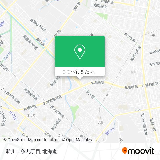 新川二条九丁目地図