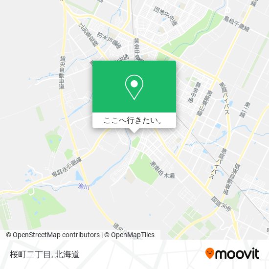 桜町二丁目地図