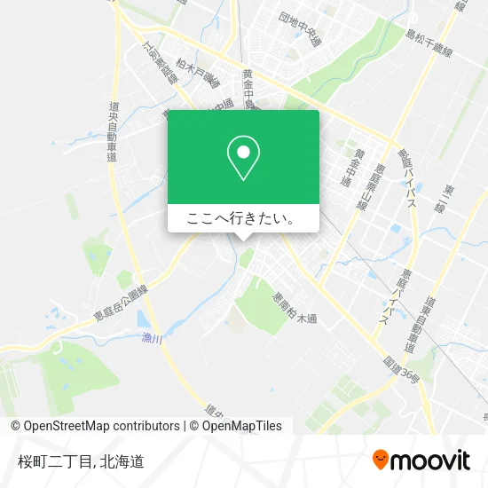 桜町二丁目地図