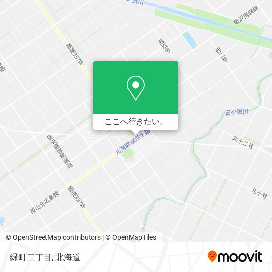 緑町二丁目地図