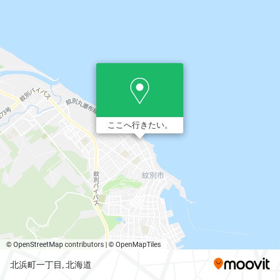 北浜町一丁目地図