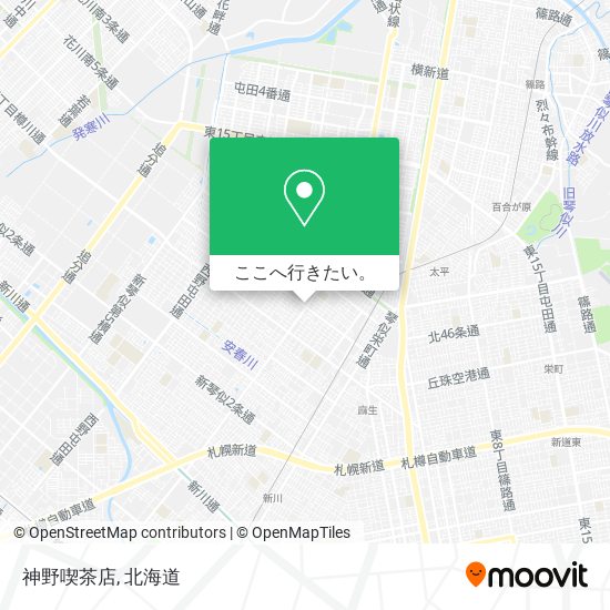 神野喫茶店地図