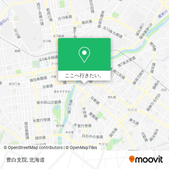 豊白支院地図