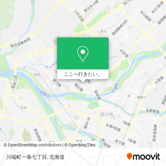 川端町一条七丁目地図