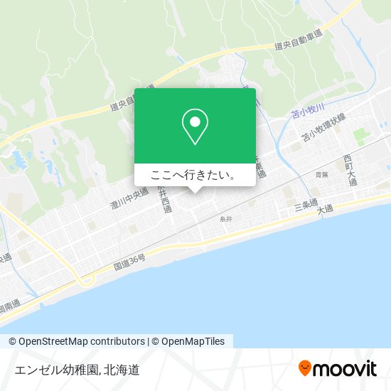 エンゼル幼稚園地図