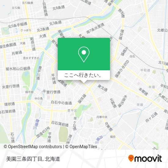 美園三条四丁目地図