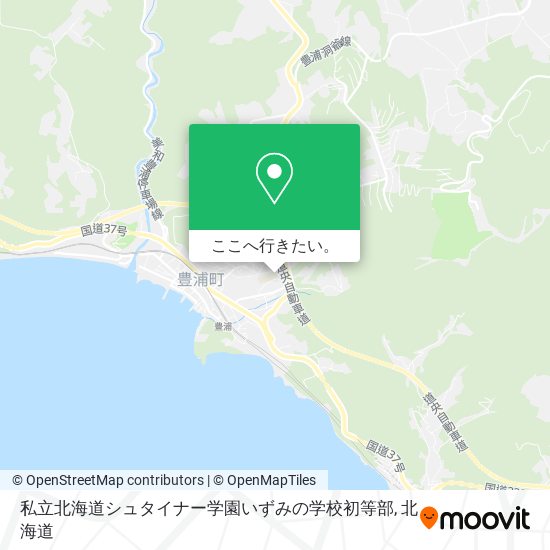 私立北海道シュタイナー学園いずみの学校初等部地図