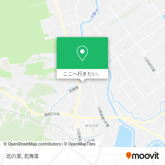 北の里地図