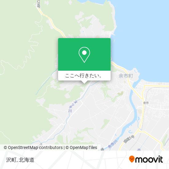 沢町地図