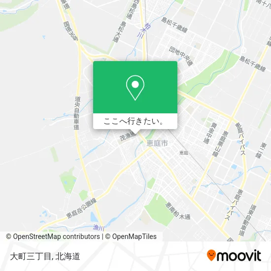 大町三丁目地図