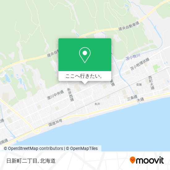 日新町二丁目地図