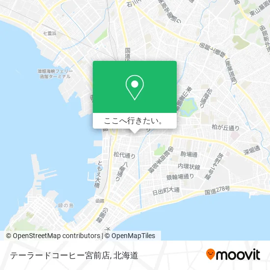 テーラードコーヒー宮前店地図