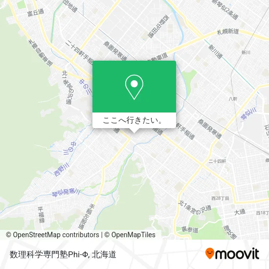 数理科学専門塾Phi-Φ地図
