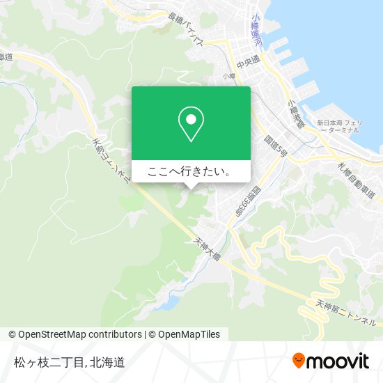 松ヶ枝二丁目地図