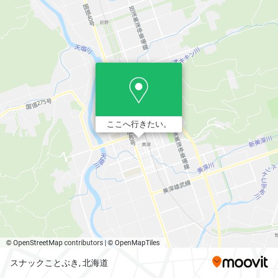 スナックことぶき地図