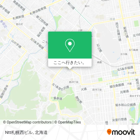 Ntt札幌西ビル地図