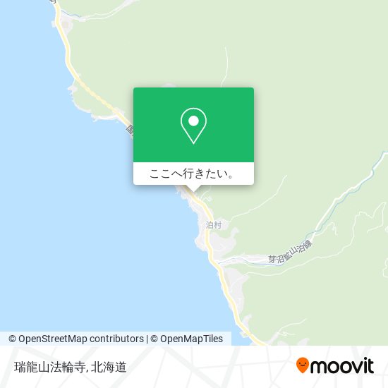 瑞龍山法輪寺地図