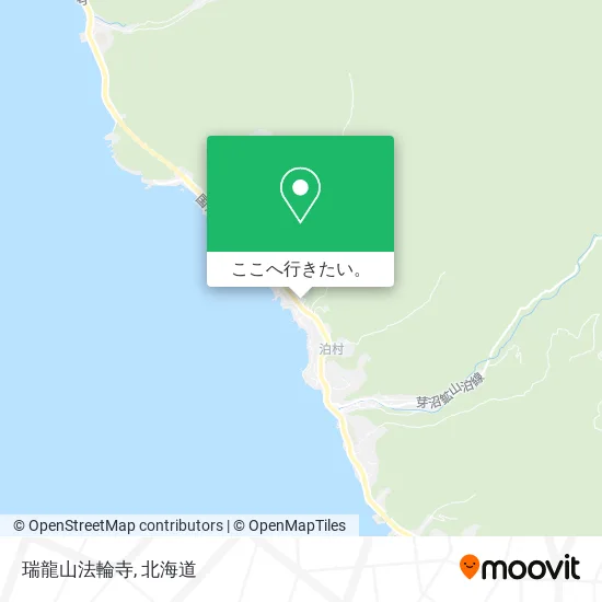 瑞龍山法輪寺地図