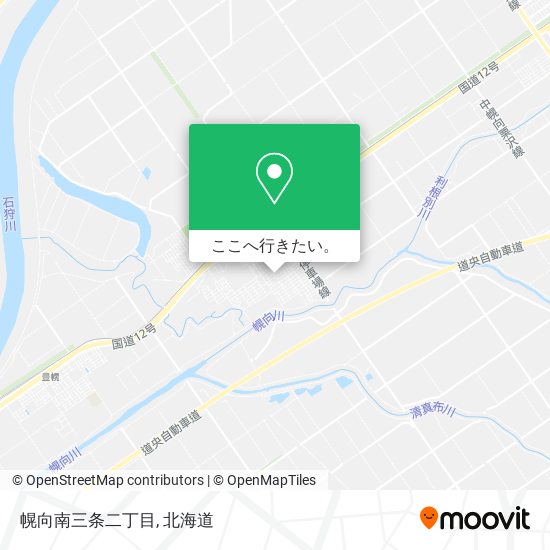 幌向南三条二丁目地図