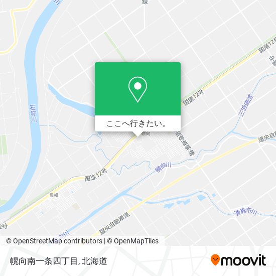 幌向南一条四丁目地図