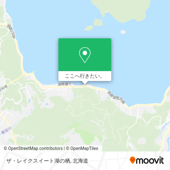 ザ・レイクスイート湖の栖地図