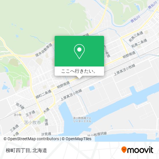 柳町四丁目地図