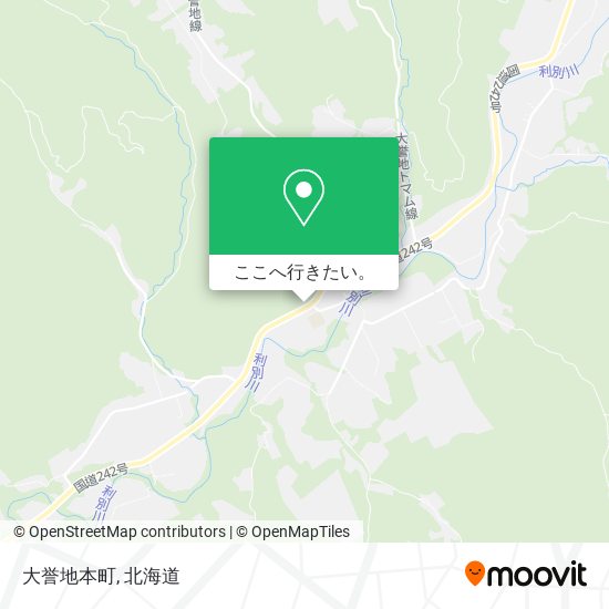 大誉地本町地図