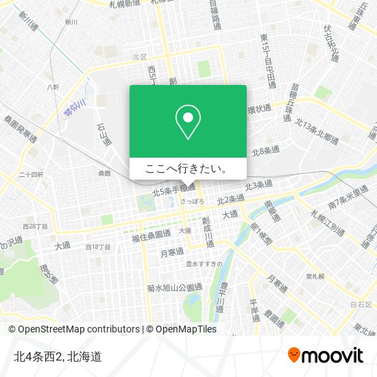 北4条西2地図