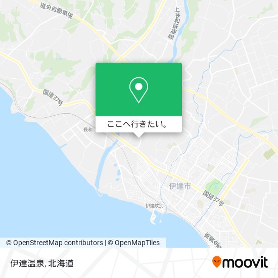 伊達温泉地図