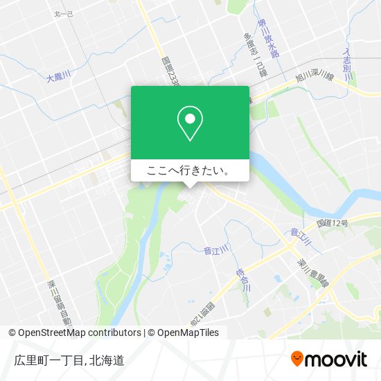 広里町一丁目地図