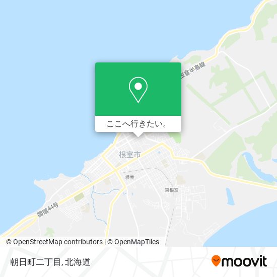 朝日町二丁目地図