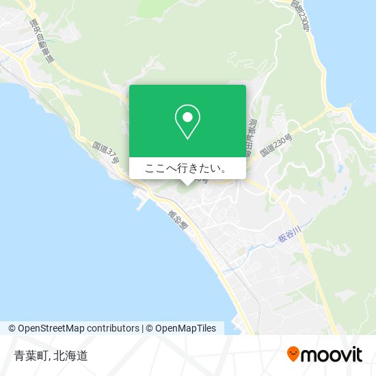 青葉町地図