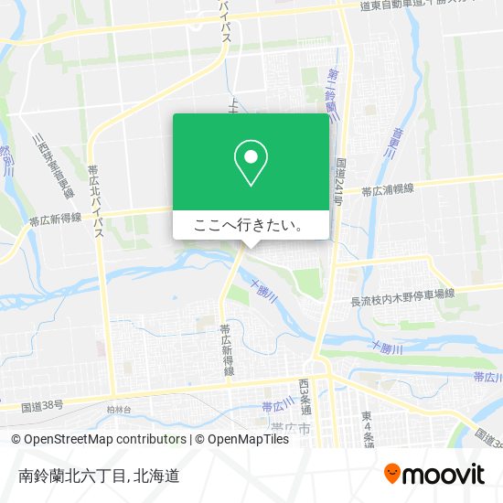 南鈴蘭北六丁目地図