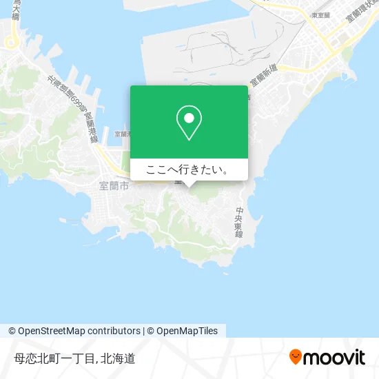 母恋北町一丁目地図