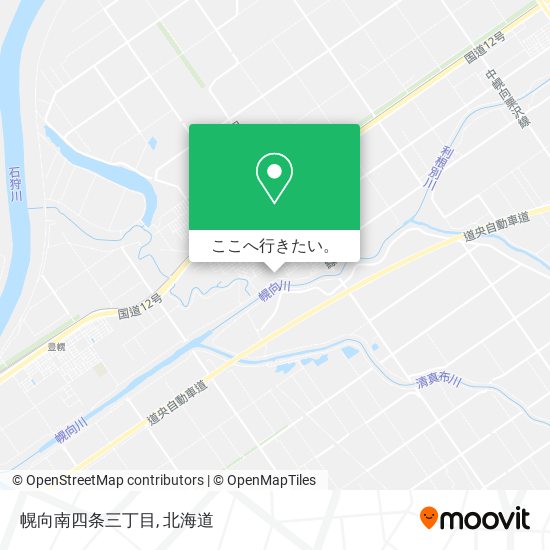 幌向南四条三丁目地図