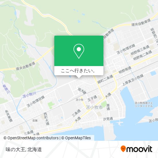 味の大王地図