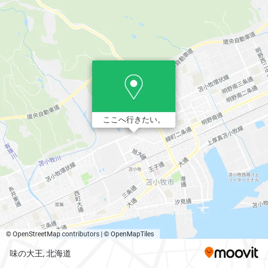 味の大王地図