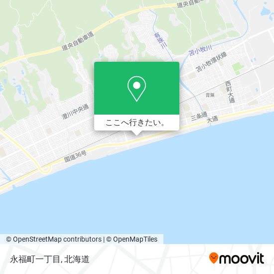 永福町一丁目地図